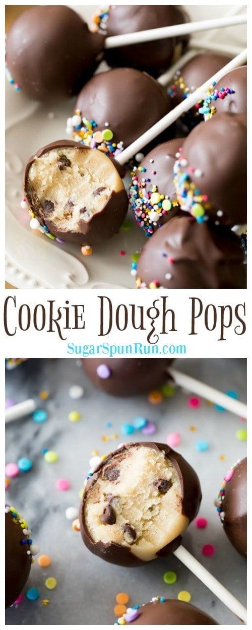 Cookie Dough Pops