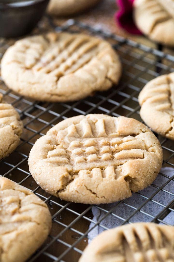 The BEST Peanut Butter Cookie Recipe  Sugar Spun Run