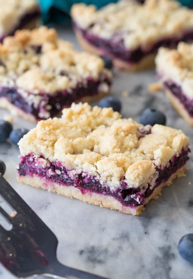 Blueberry Crumb Bars