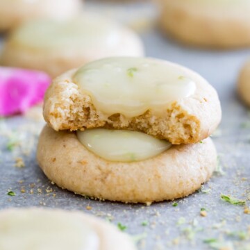 Two Key Lime Pie Cookies