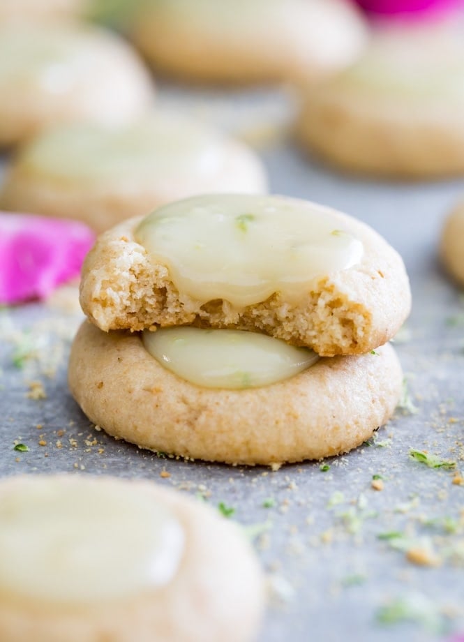 Two Key Lime Pie Cookies