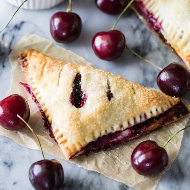 Cherry Cheesecake Turnovers