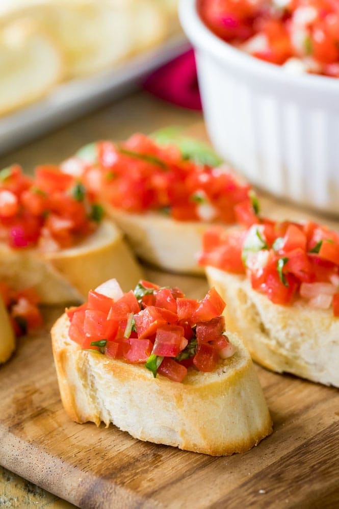 How to Make Bruschetta - Sugar Spun Run