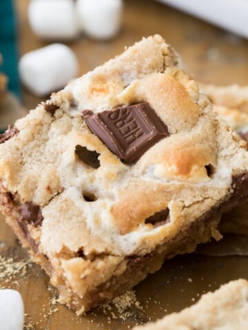 Peanut butter s'mores bars