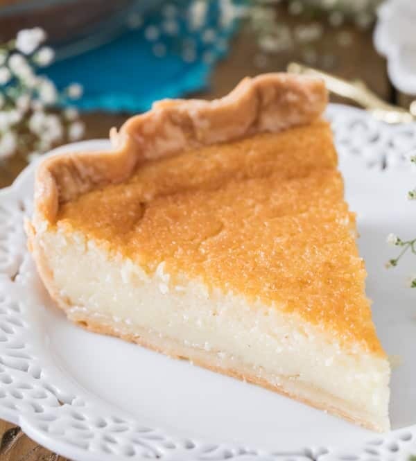 Buttermilk Pie slice