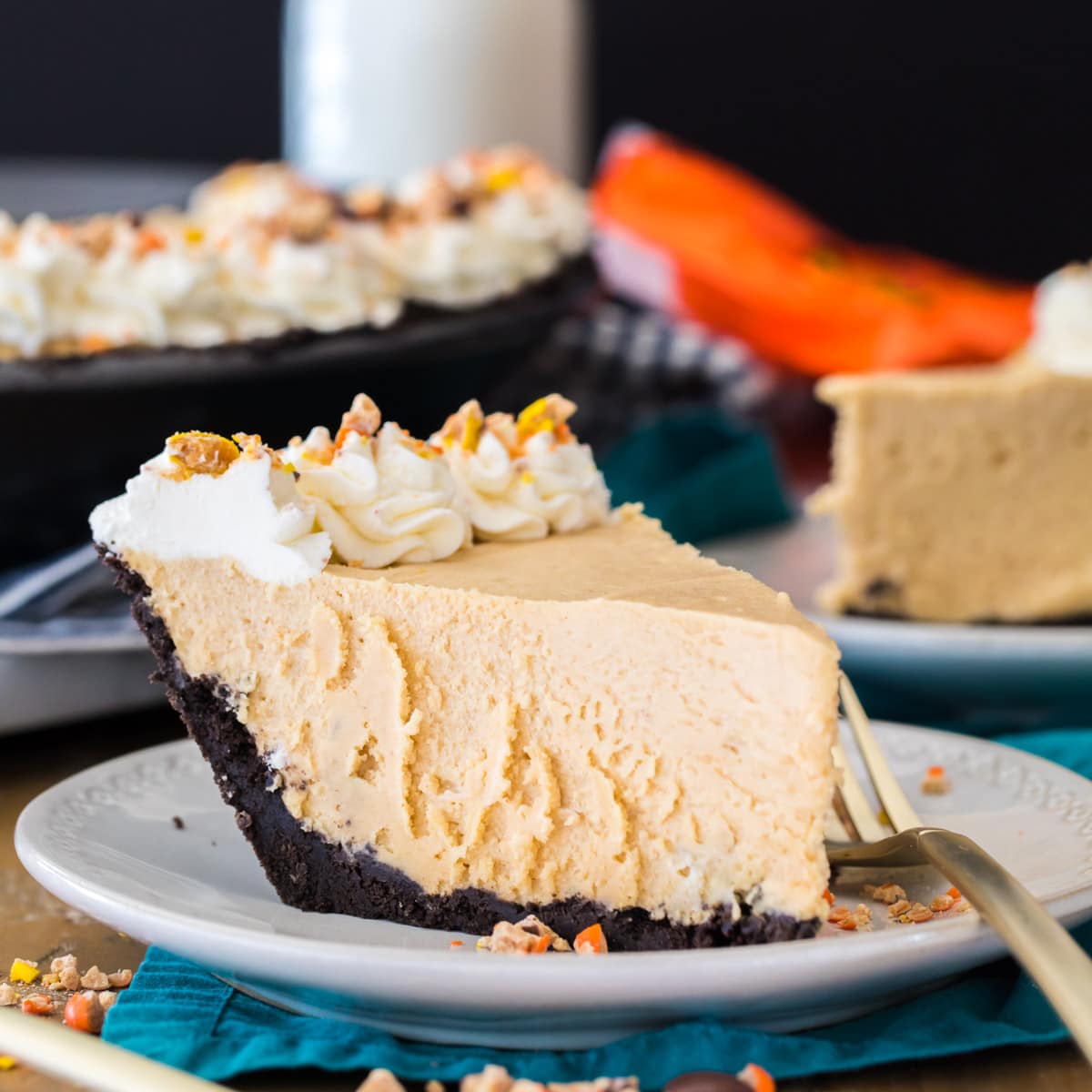 No Bake Peanut Butter Pie Recipe - Make Your Meals