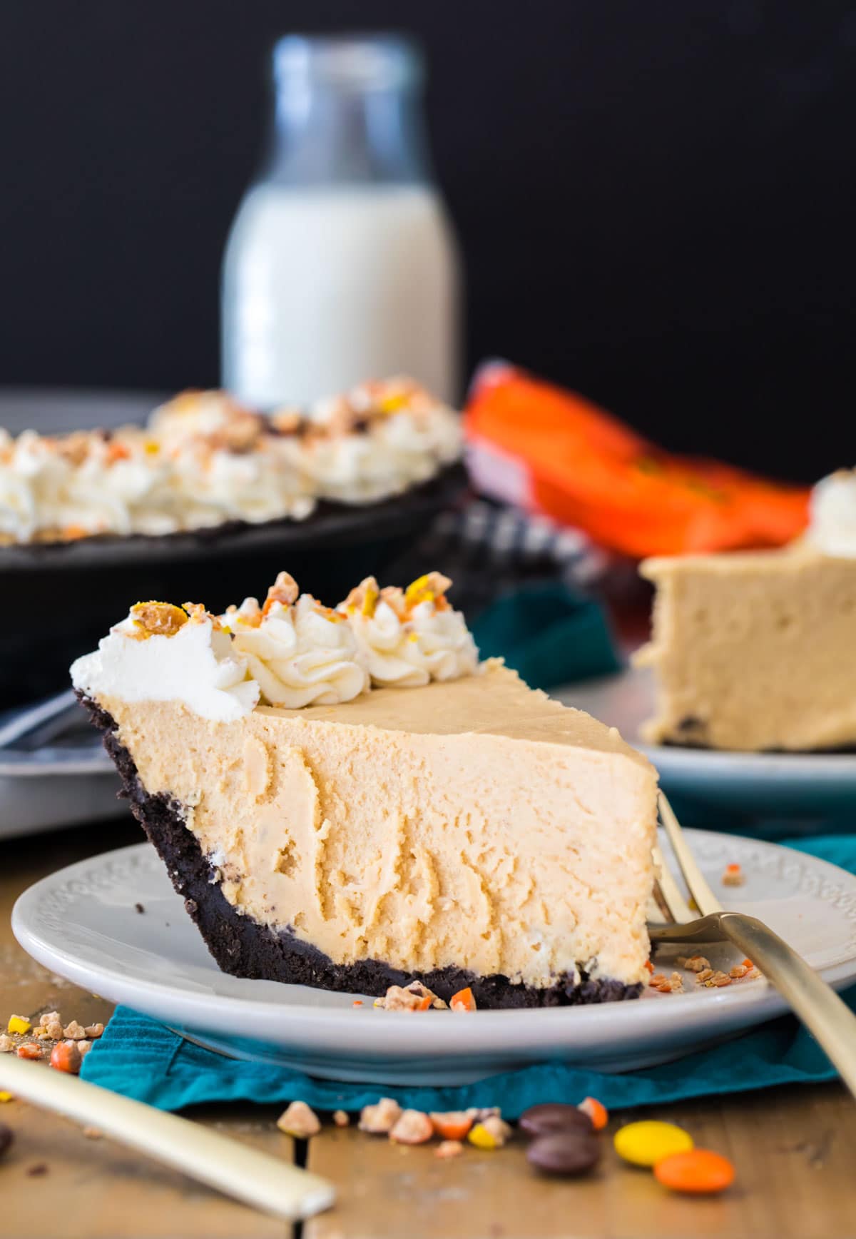 Peanut Butter Pie Recipe - Sugar Spun Run