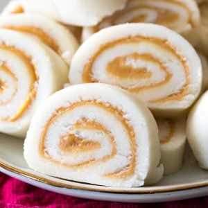 Potato Candy pinwheel slices