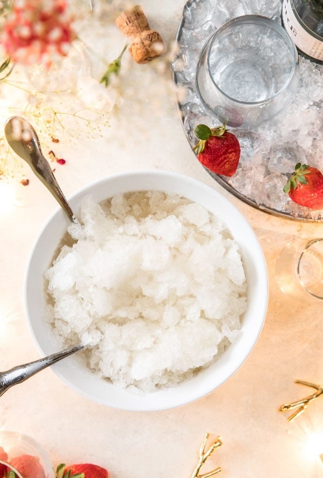 Champagne Granita