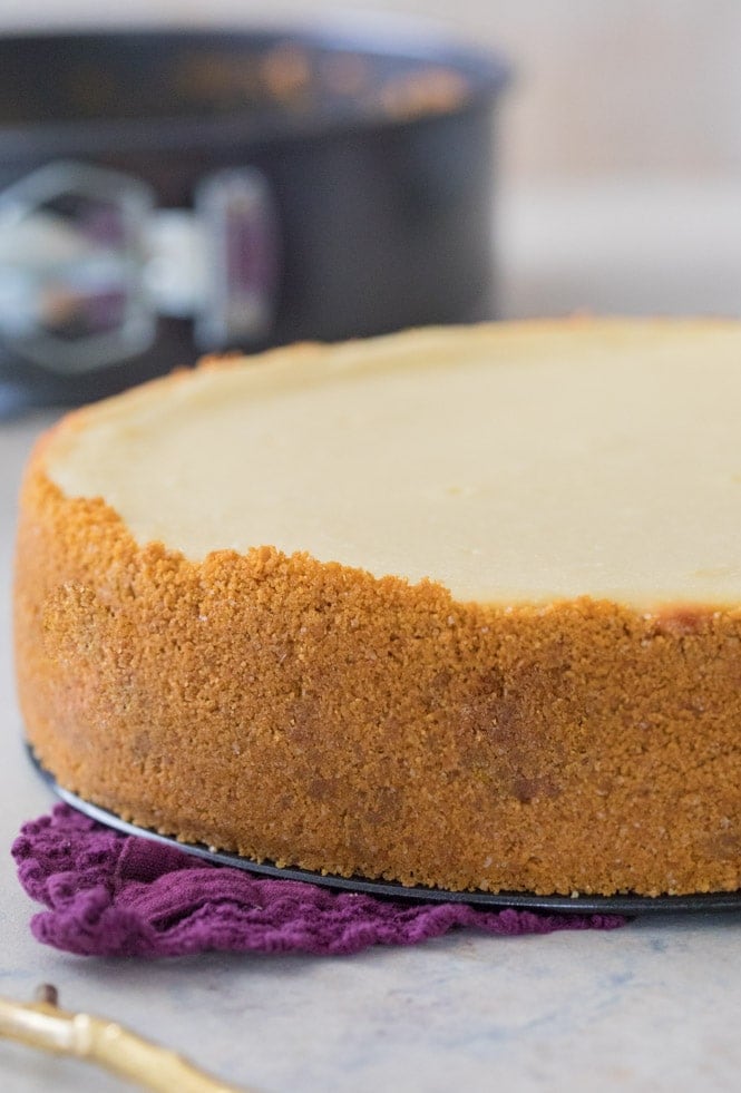 The Best Cheesecake Recipe - Sugar Spun Run