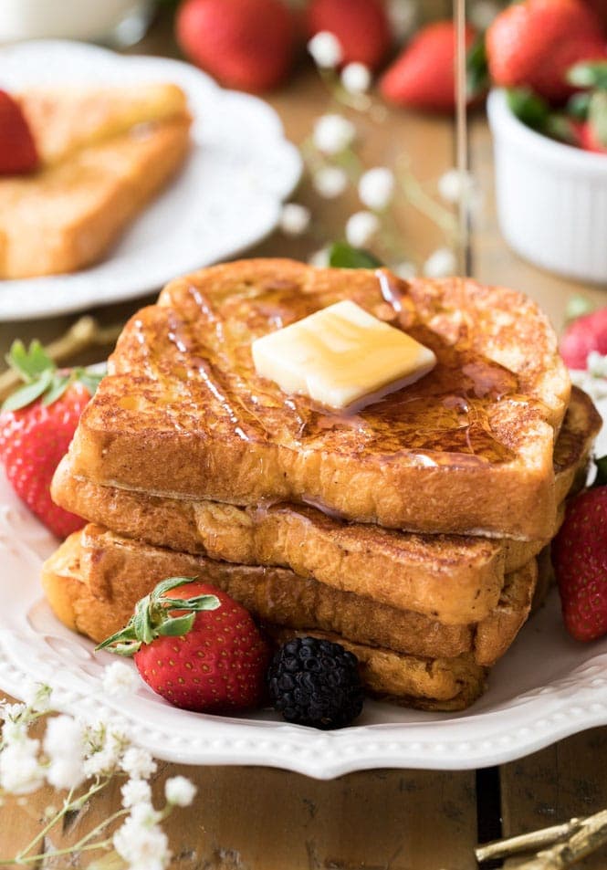 Easy French Toast Recipe Sugar Spun Run