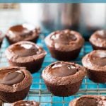 Brownie Bites with Chocolate filling