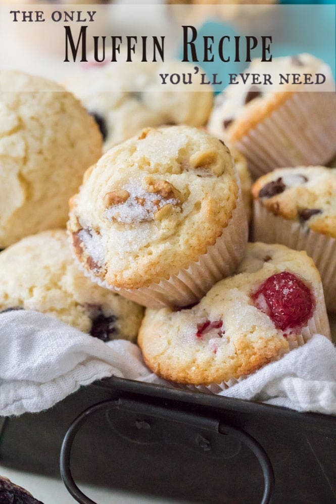 The Only Muffin Recipe You'll Ever Need