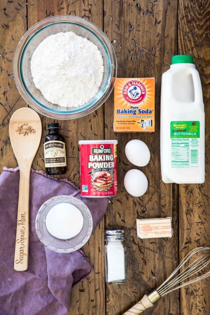 The BEST Buttermilk Pancakes Recipe Sugar Spun Run