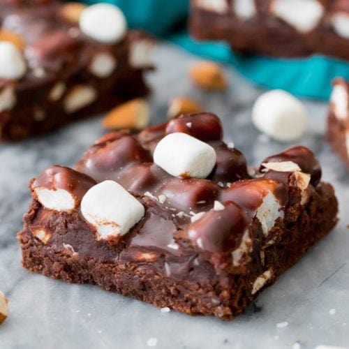 Rocky Road Brownies Sugar Spun Run
