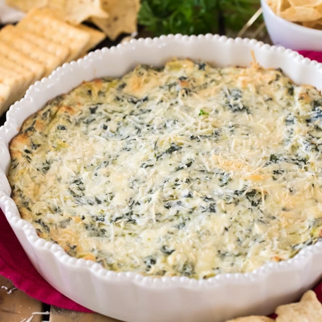 Crockpot Spinach Artichoke Dip - Simple Joy