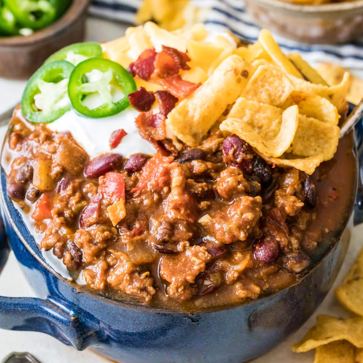 Beef Chili with Beans Recipe - Rachel Cooks®
