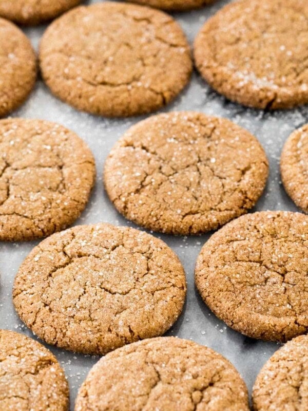 Cookies on marble surface
