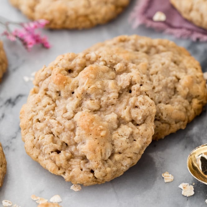 Big Soft Oatmeal Cookies Sugar Spun Run