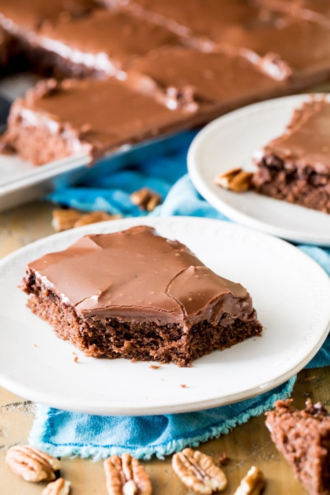 South Your Mouth: The BEST Chocolate Texas Sheet Cake