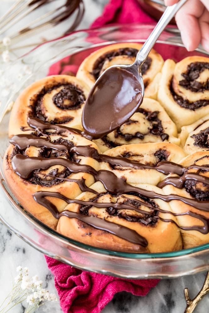 Chocolate sweet rolls