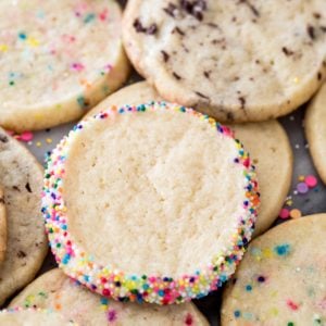 icebox cookies with sprinkles