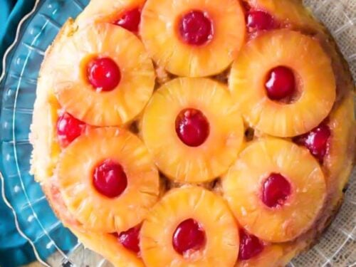 BEST Pineapple Upside Down Cake Recipe - Life Made Simple