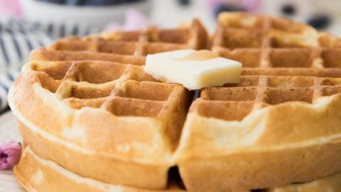 The On-Call Cook: Homemade Waffle Bowls