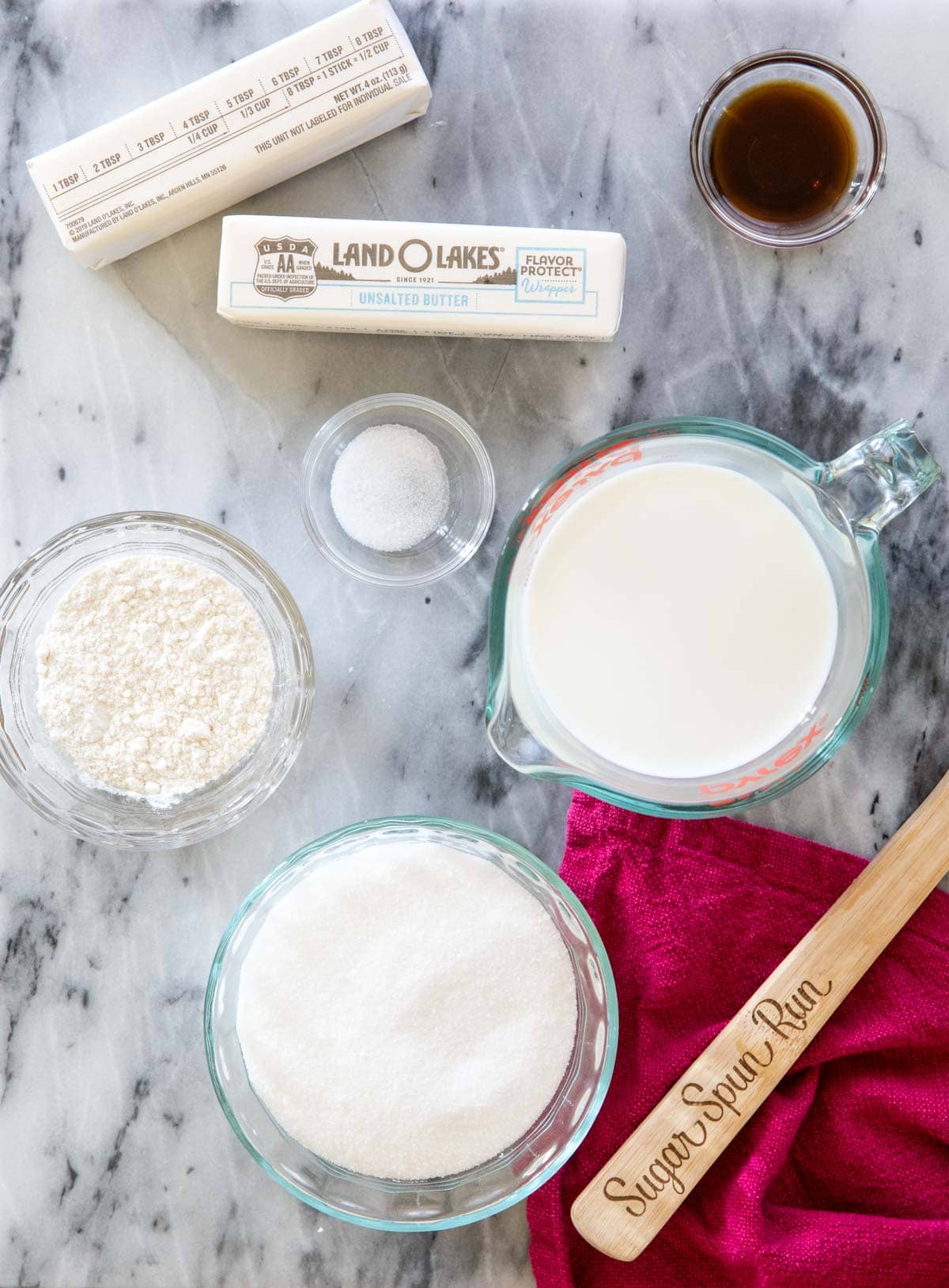 ingredients for ermine icing