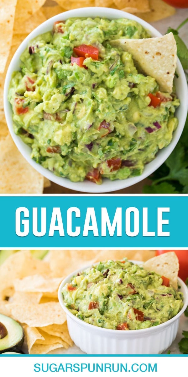 The BEST Guacamole Recipe! - Sugar Spun Run