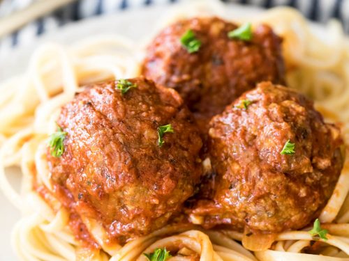 The Best Meatball Recipe Sugar Spun Run