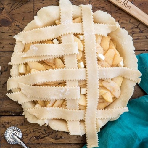 How to Make a Lattice Pie Crust Sugar Spun Run