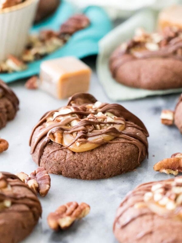 turtle cookies on marble