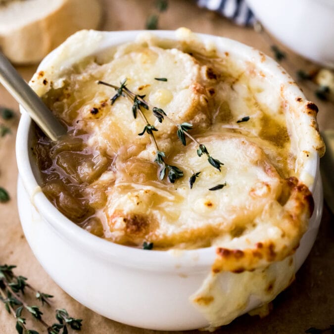 French Onion Soup - Sugar Spun Run