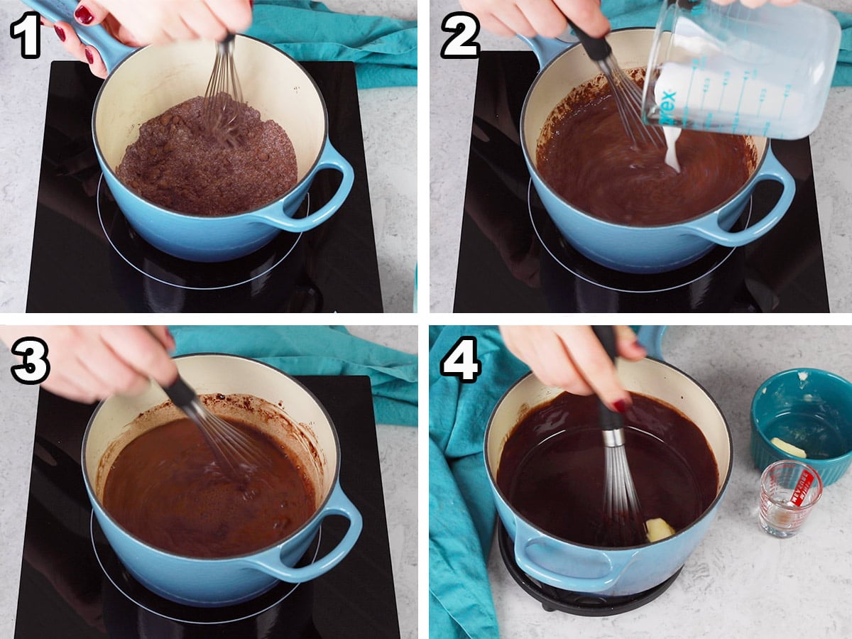 The 4 steps to making chocolate gravy