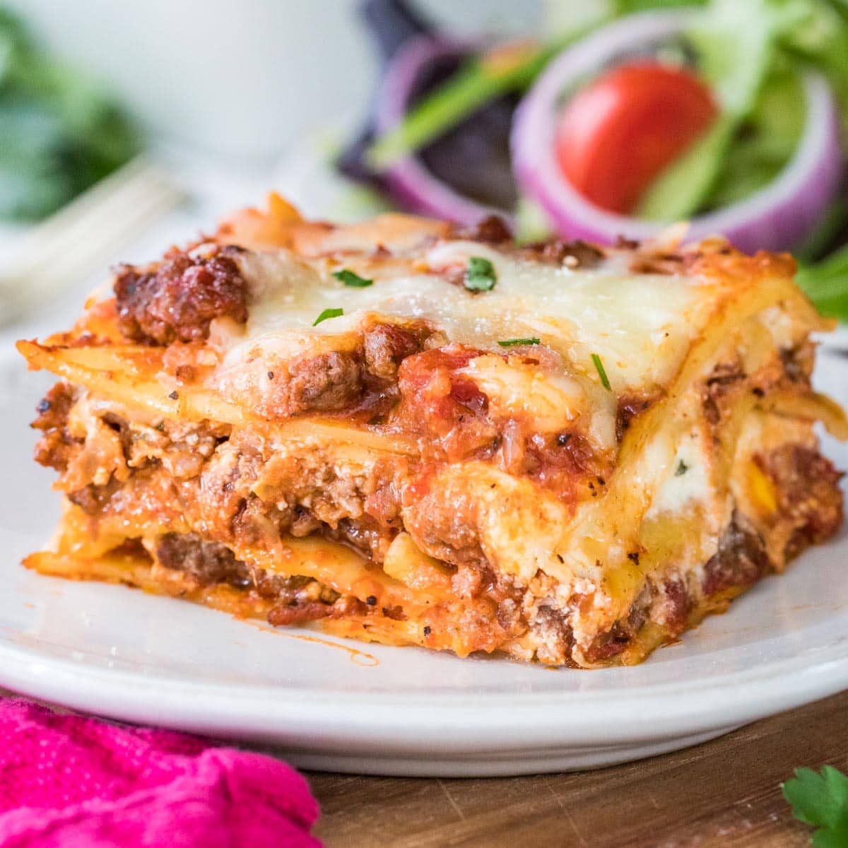 Meat Lasagna - 5 ingredients 15 minutes