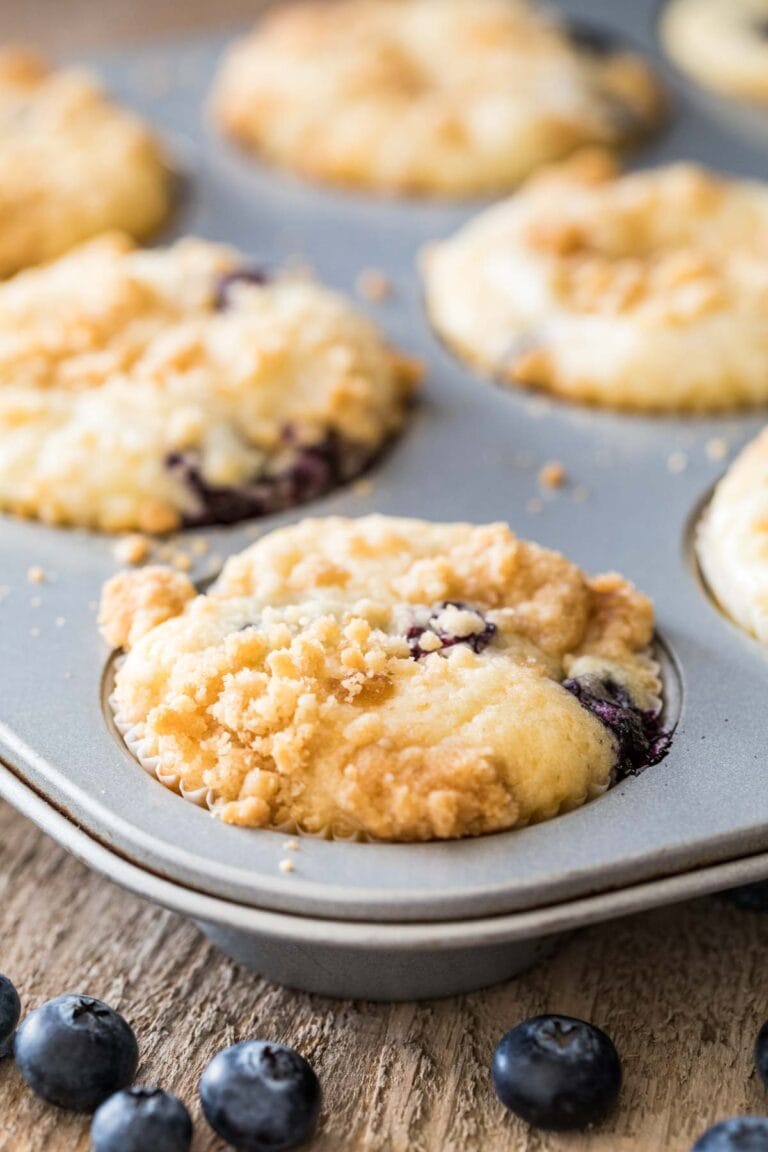 Blueberry Cream Cheese Muffins