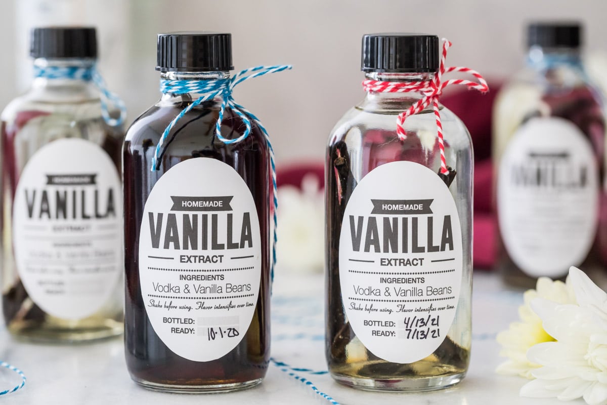 Free Vanilla Printable Labels  Homemade vanilla extract, Printable labels, Homemade  vanilla