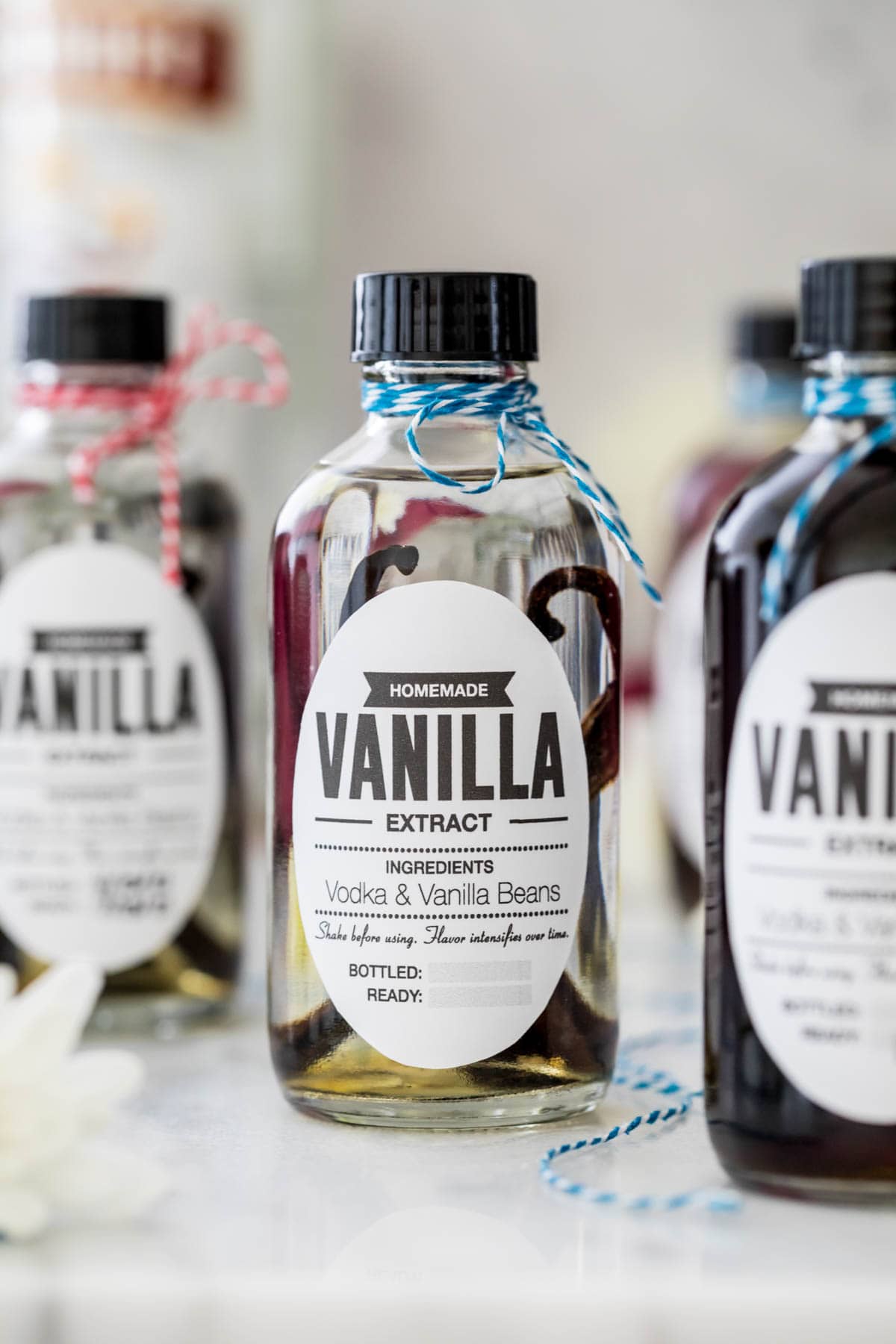 Homemade vanilla extract