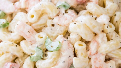 Pineapple Shrimp Macaroni Salad