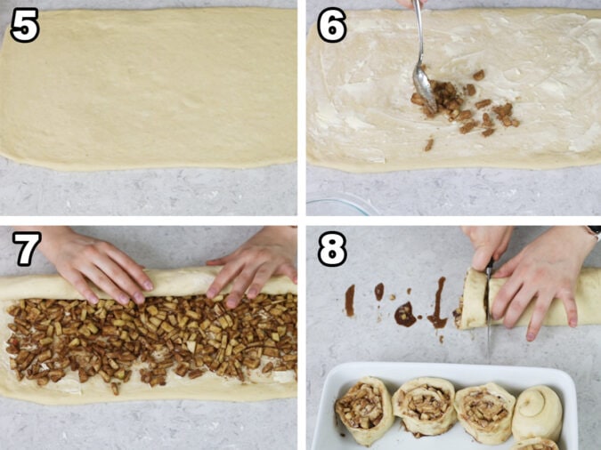 Apple Cinnamon Rolls Sugar Spun Run