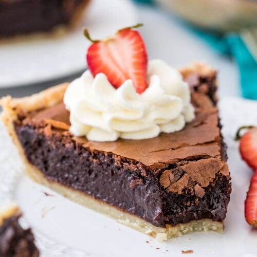 Chocolate Chess Pie - Sugar Spun Run