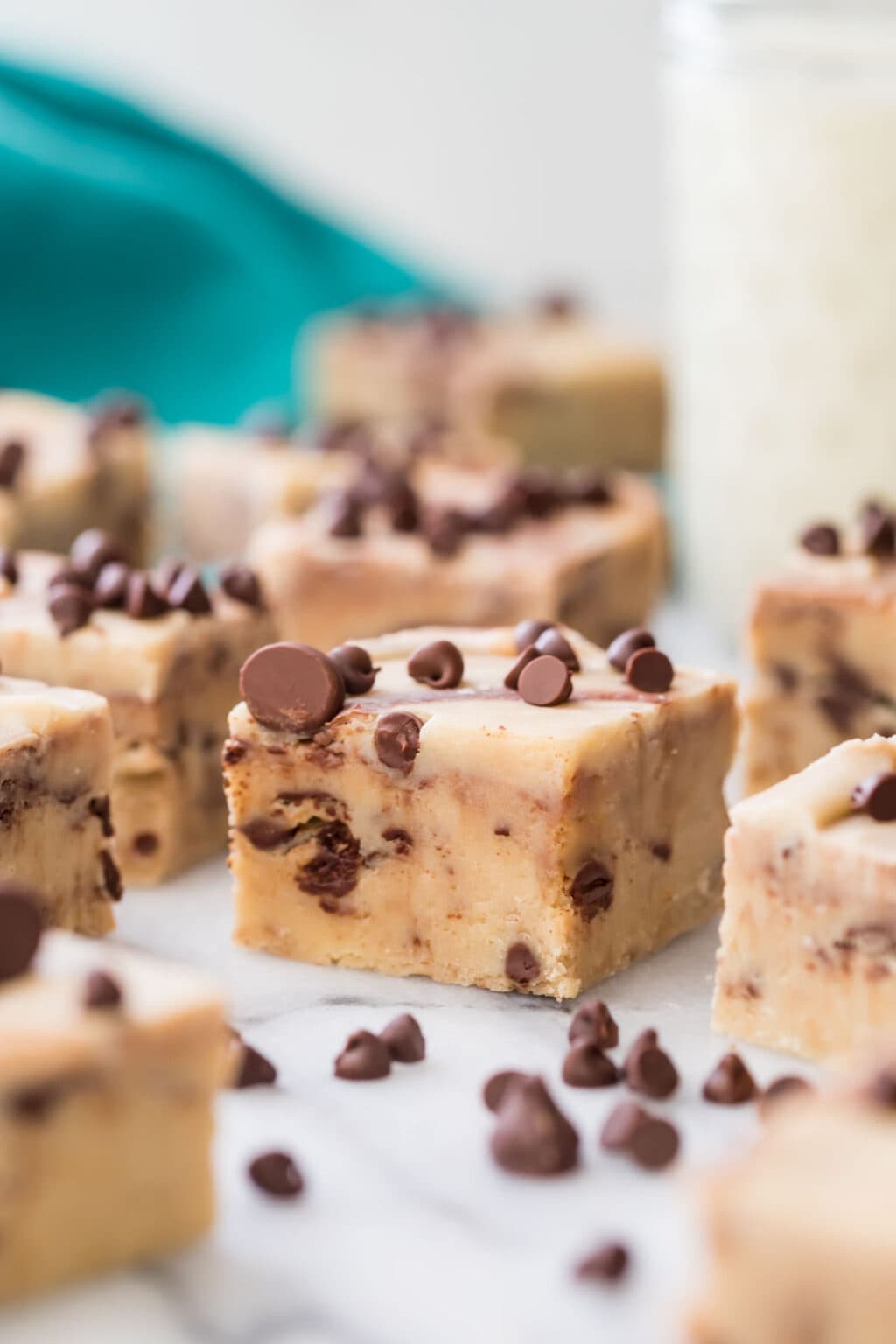 Easy Cookie Dough Fudge Sugar Spun Run