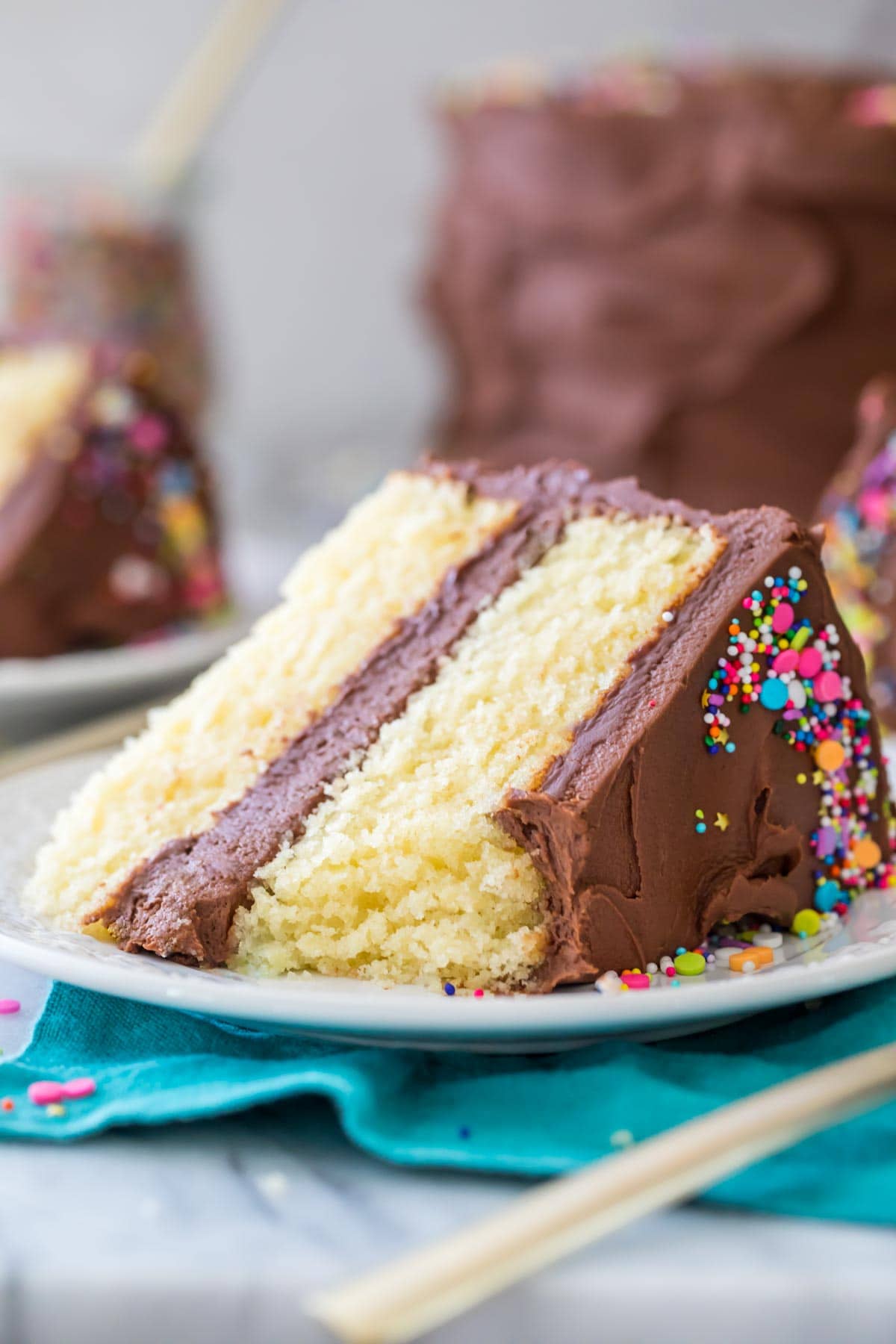 How to Bake a Layer Cake Using a Sheet Pan