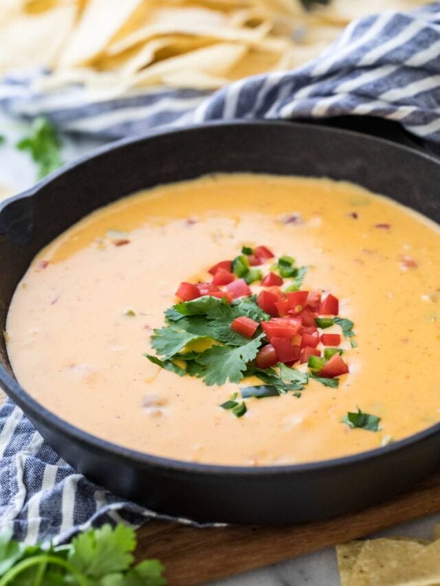The Best Queso Recipe Sugar Spun Run