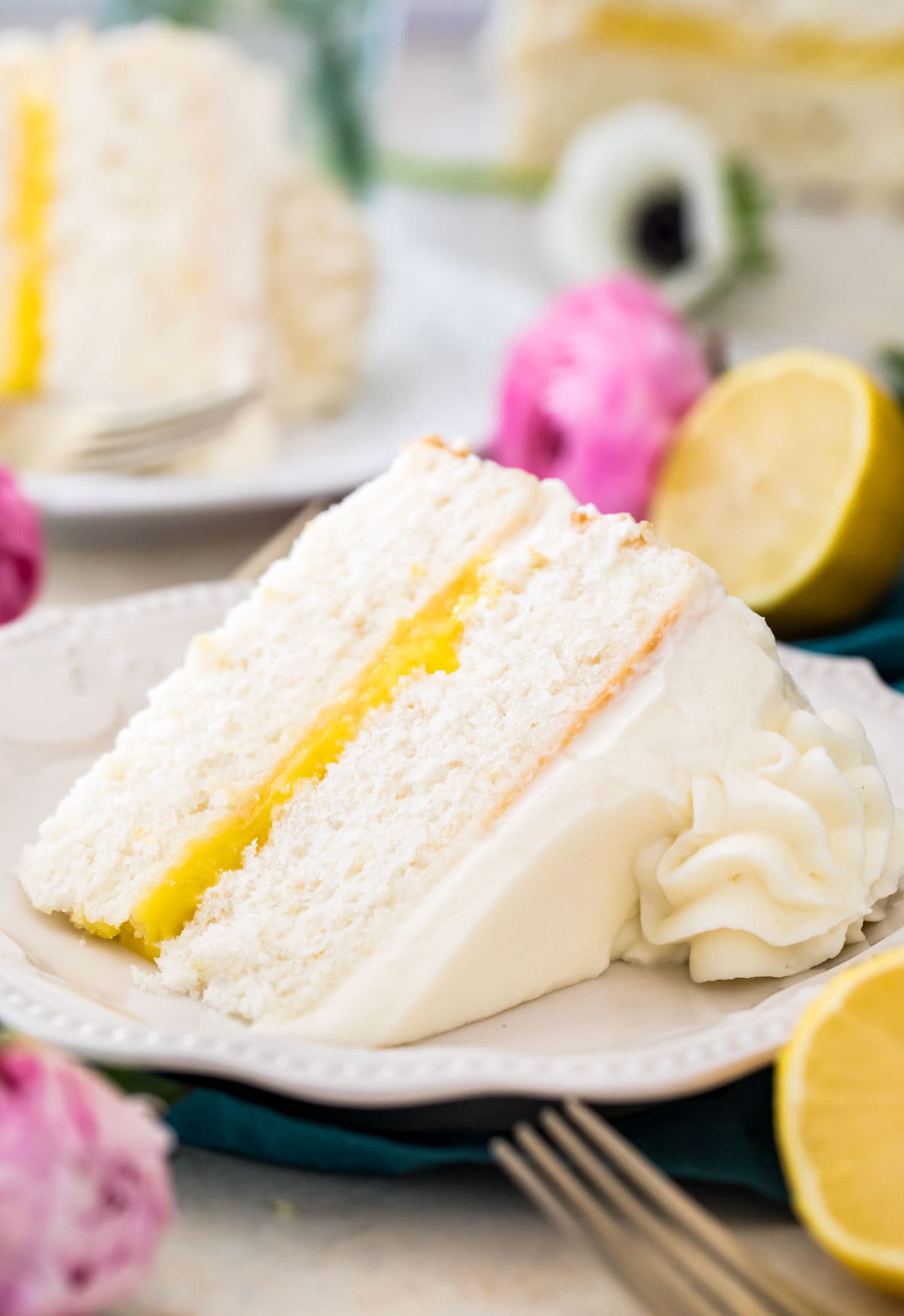 Citrus Sponge Cake ~ The Sum of All Sweets