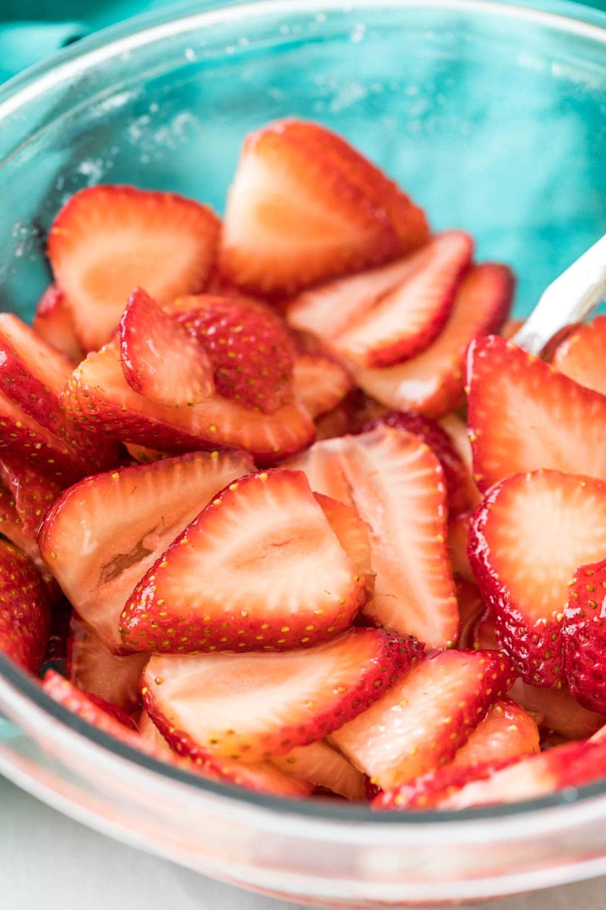 Macerated Strawberries Sugar Spun Run