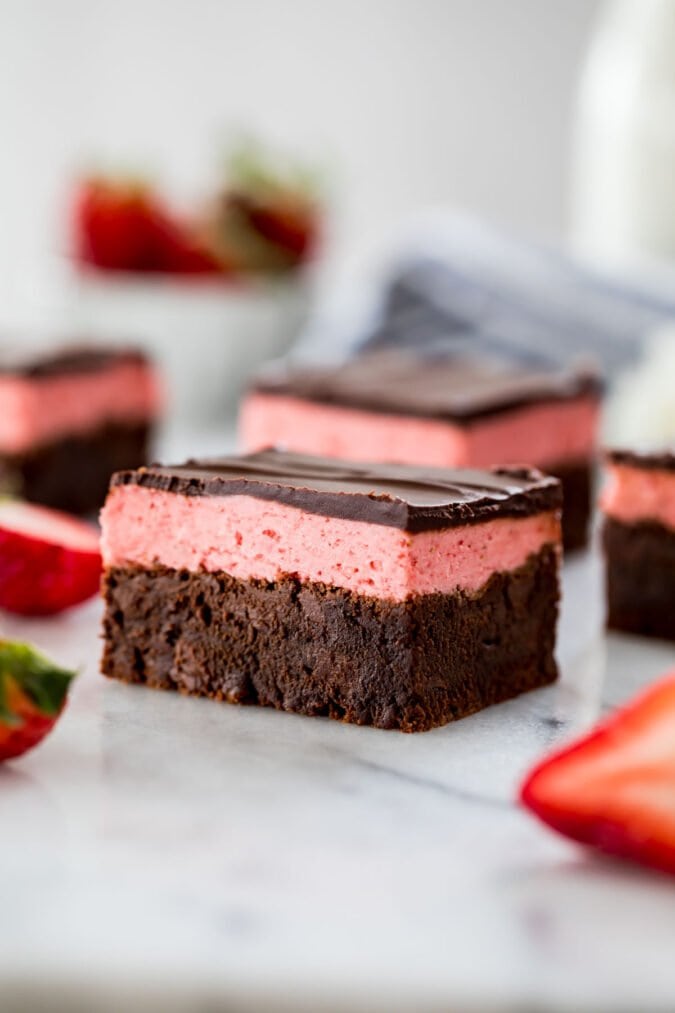Strawberry Brownies Sugar Spun Run