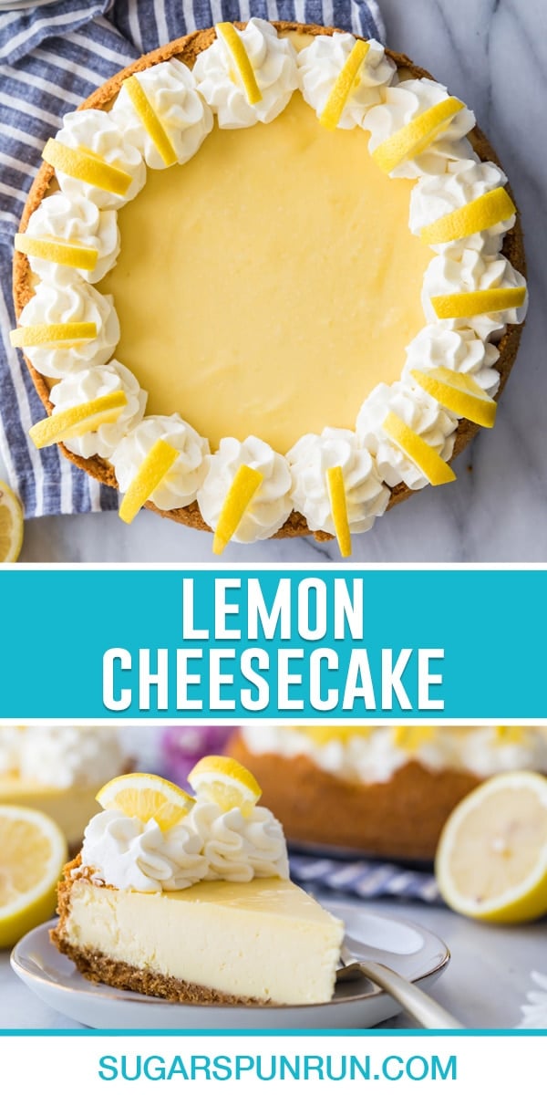 Lemon Cheesecake - Sugar Spun Run