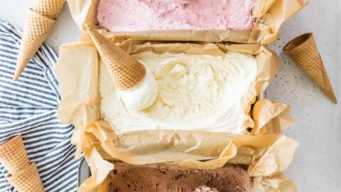 Vanilla and Chocolate Homemade Ice Cream Bars • Now Cook This!